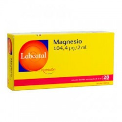 Labcatal Magnesio 28 Ampollas