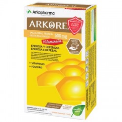 Arkoreal Jalea Real Vitaminada 500 mg 20 Ampollas Bebibles