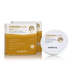 Sesderma Screenses Maquillaje Fotoprotector Compacto Color Light SPF50 10g
