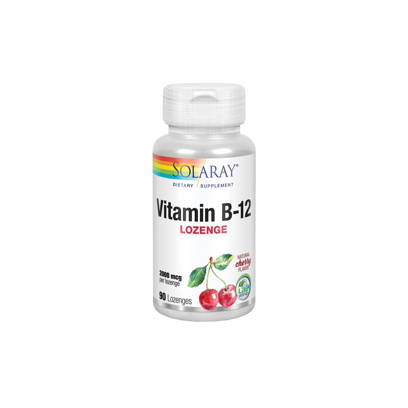 Solaray Vitamina B12 90 Comprimidos