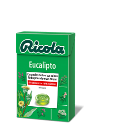 Ricola Caja Caramelos S/Azucar Eucalipto 50 g