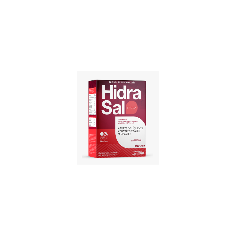 Hidrasal Fresa 24 Comprimidos Efervescentes