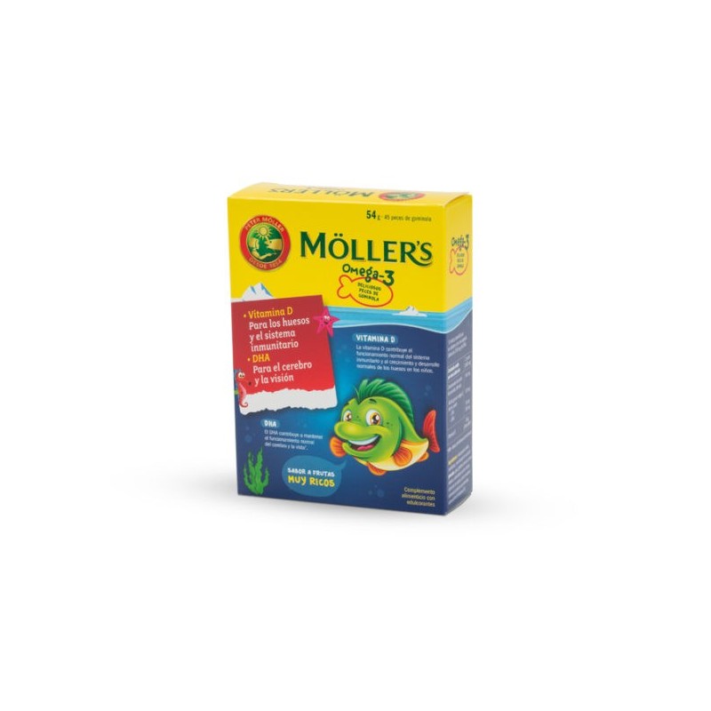 Mollers Omega 3 - 45 Gominolas