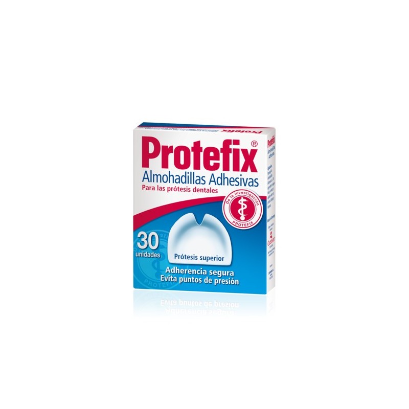 Protefix Almohadilla Adhesiva Maxilar Superior 30 Unidades