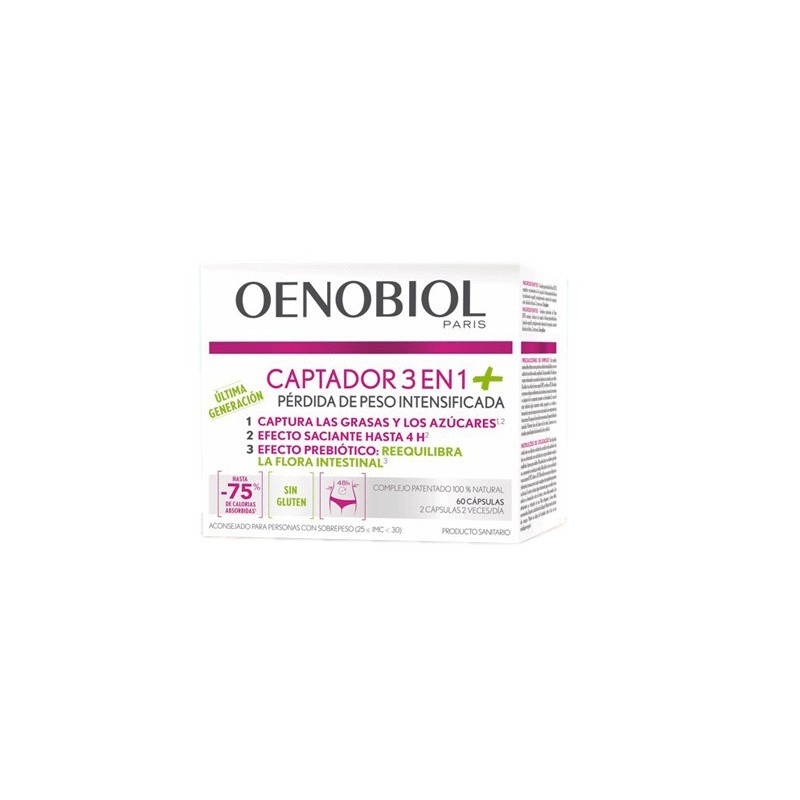 Oenobiol Captador 3 en 1 + 60 Capsulas