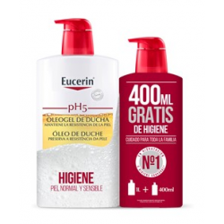 Eucerin pH5 Oleogel de Ducha 1000 ml + Gratis 400 ml