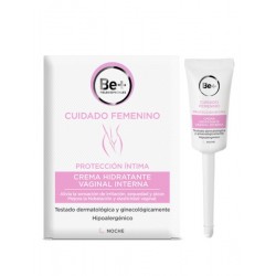 Be+ Crema Hidratante Vaginal Interna 8 Canulas Monodosis