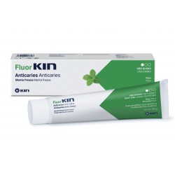 Fluor Kin Anticaries Pasta Dentifrica Sabor Menta 125 ml