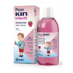 Fluor Kin Infantil Enuague Bucal 500 ml