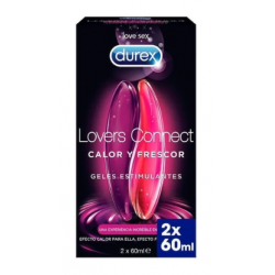 Durex Lovers Connect gel esestimulantes 2x60 ml