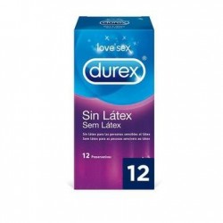 Durex preservativos sin latex 12 unid.