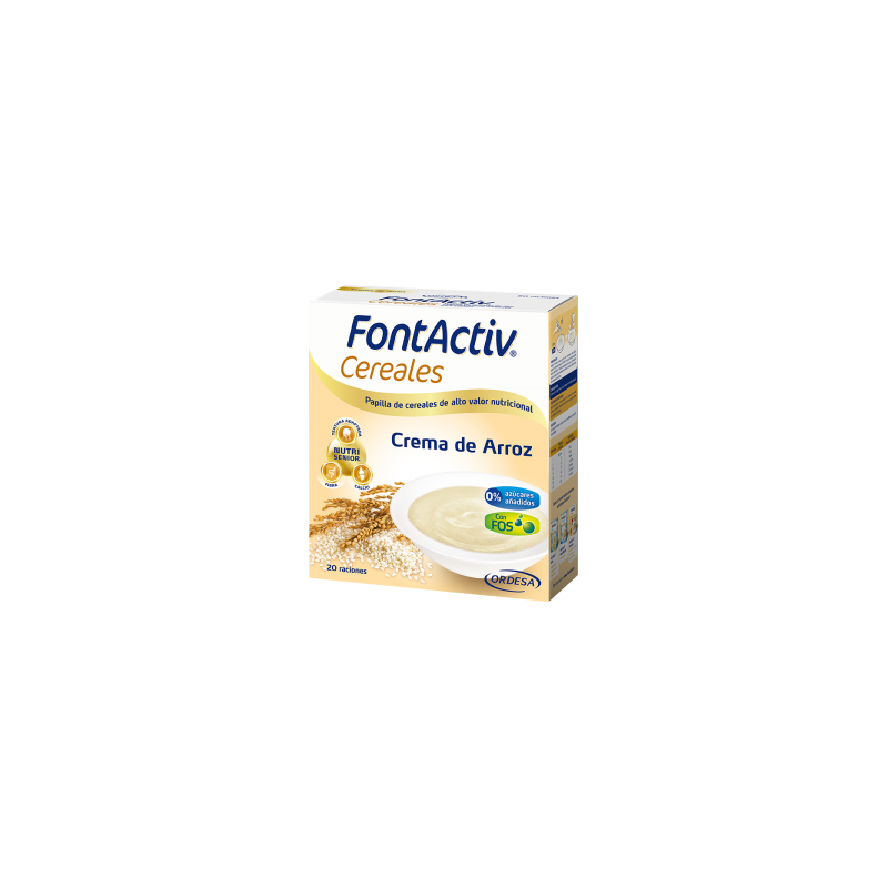 Fontactiv Cereales Crema de Arroz 600 g