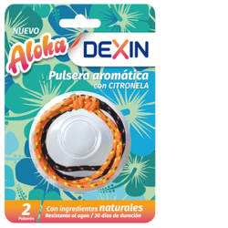 Dexin Pulsera Aromatica Aloha 2 Unidades