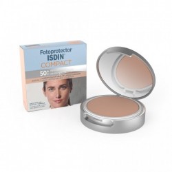 Isdin Fotoprotector Extrem Uva F50+ Maquillaje Compacto Arena 10 g
