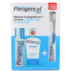 Pack Parogencyl Pasta 125ml + Colutorio 500ml + Cepillo de Dientes