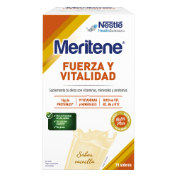 Nestle Meritene sabor vainilla 15 sobres