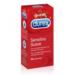 DUREX SENSITIVO COMFORT EASY ON 24