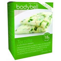 Bodybell Tortilla Finas Hierbas Caja 7 Sobres