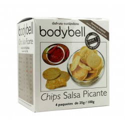 Chips Salsa Picante 1ª Fase 4 Uds.