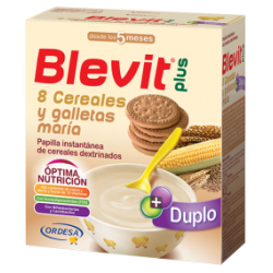 Blevit Plus 8 Cereales y Galleta duplo 600 gr