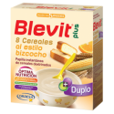 Blevit Plus Duplo 8 Cereals Biscuit + Orange 600Gr