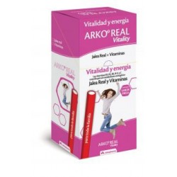 Arkoreal Vitality Jalea Real + Vitaminas 50 Barritas 25 g