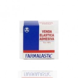 Farmalastic Venda Elastica Adhesiva Beige 4.5X5