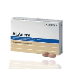 Alanerv 820 mg 20 Capsulas Blandas