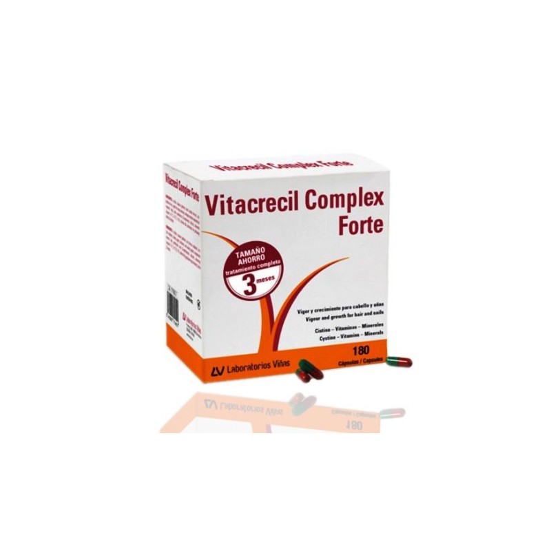 Vitacrecil anticaída pack 180 cápsulas