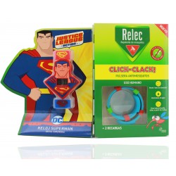 Relec Pulsera Antimosquitos + Regalo Reloj Superman