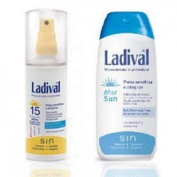 Ladival Duplo Spray Protector Solar SPF15 150 ml + After Sun 200 ml