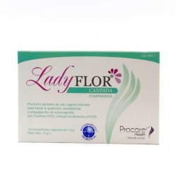 Lady Flor Candida 10 Comprimidos Vaginales