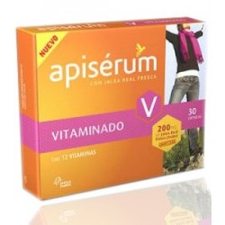 Apiserum Vitaminado 200mg 30 Capsulas