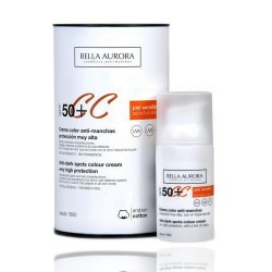 Bella Aurora Crema Color Anti-Manchas SPF50+ Piel Sensible 30 ml