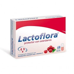 Lactoflora Protector con Arandanos 15 Capsulas
