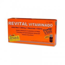 Revital Vitaminado Forte 1500 20 Ampollas Bebibles